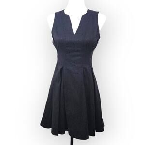 Princess Vera Wang Fit & Flare Sleeveless Dress Size 3 Dark Romantic Goth Witchy